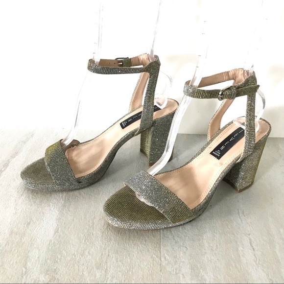 Steven By Steve Madden Viga Block Heel Sandal 7.5 - Picture 2 of 7